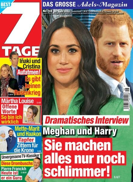 Sieben Tage – 30 April 2022 Cover