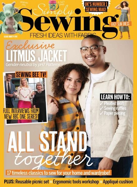 Simply Sewing – May 2022 Cover