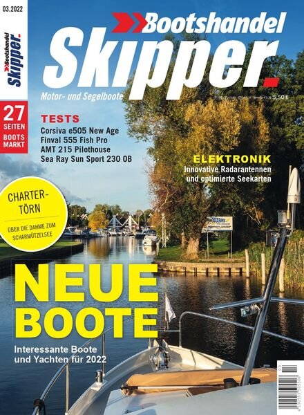 Skipper Bootshandel – Februar 2022 Cover