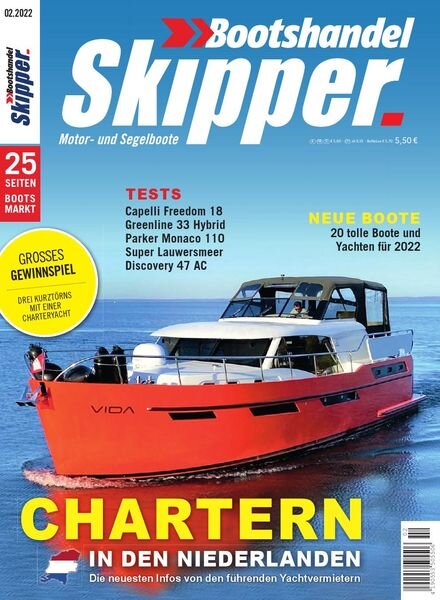 Skipper Bootshandel – Januar 2022 Cover