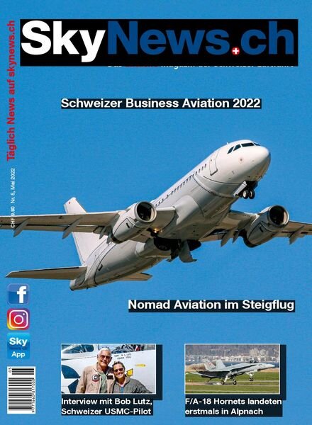 SkyNews.ch – Mai 2022 Cover