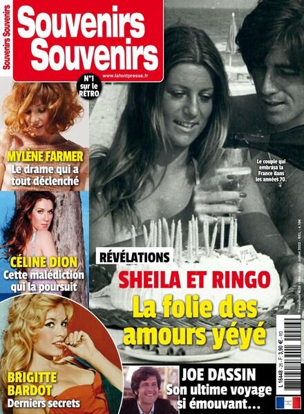Souvenirs Souvenirs – Mai-Juillet 2022 Cover