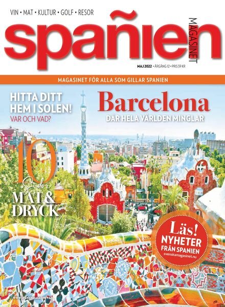 Spanien Magasinet – maj 2022 Cover