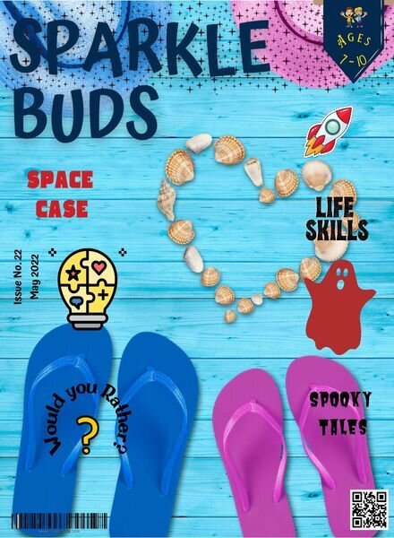 Sparkle Buds Kids Magazine Ages 7-10 – May 2022 Cover