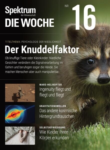 Spektrum – Die Woche – 21 April 2022 Cover