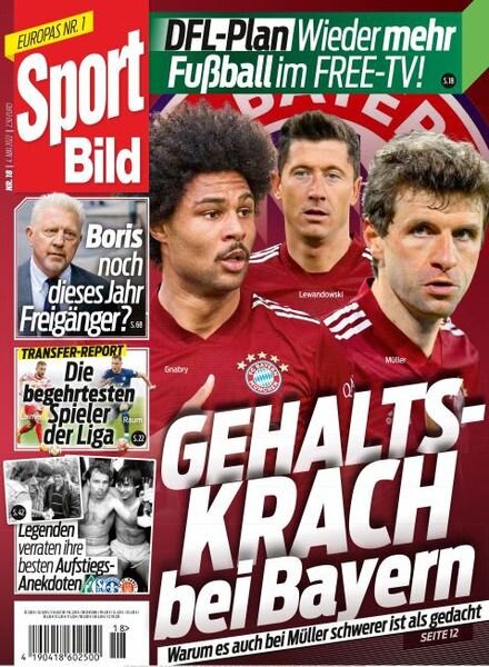 Sport Bild – 04 Mai 2022 Cover
