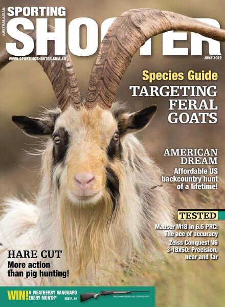 Sporting Shooter Australia – June 2022 Cover