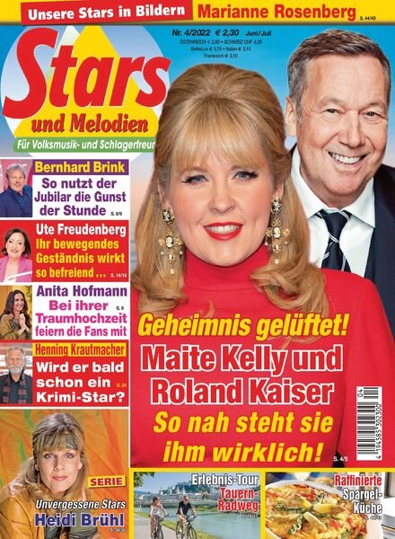 Stars und Melodien – Mai 2022 Cover