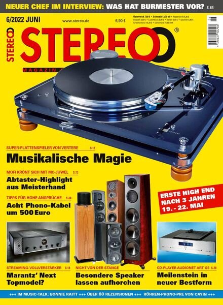 Stereo – Juni 2022 Cover
