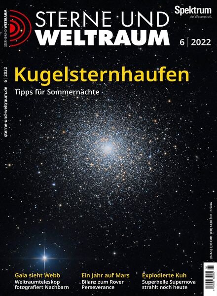 Sterne und Weltraum – Mai 2022 Cover
