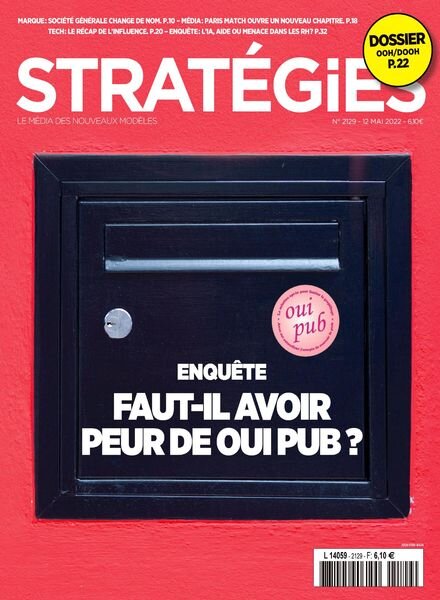 Strategies – 12 Mai 2022 Cover