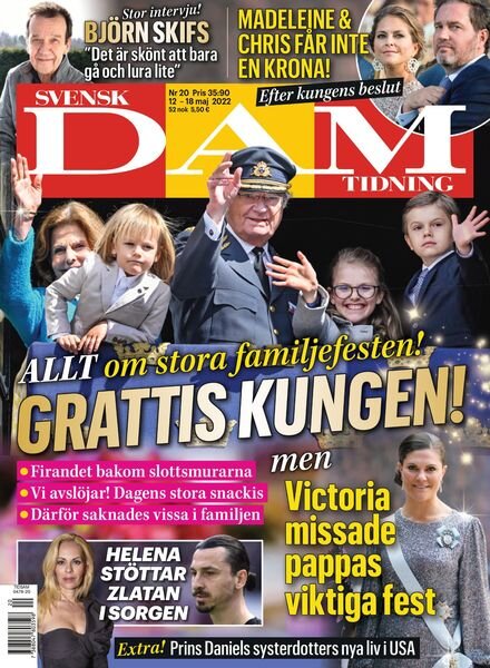 Svensk Damtidning – 11 maj 2022 Cover