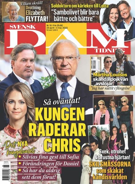 Svensk Damtidning – 28 april 2022 Cover