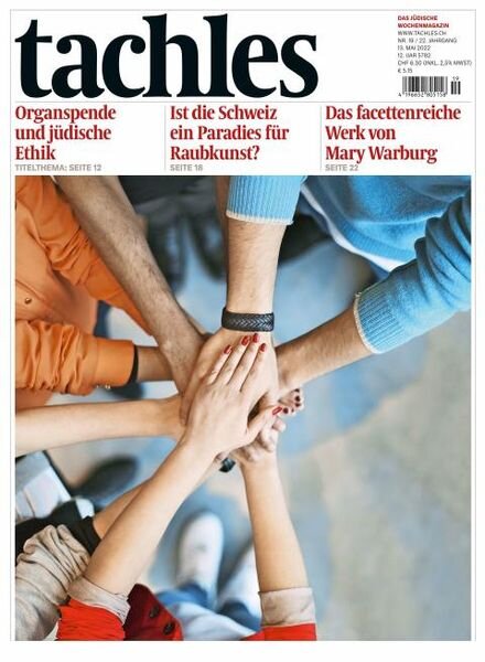 tachles – 13 Mai 2022 Cover