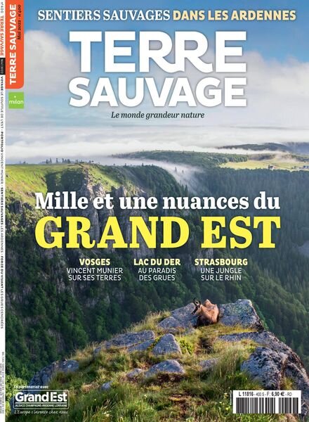 Terre Sauvage – Mai 2022 Cover