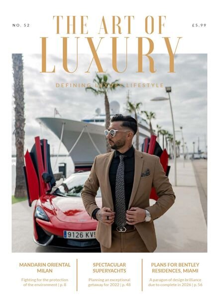 The Art of Luxury – April 2022 Cover