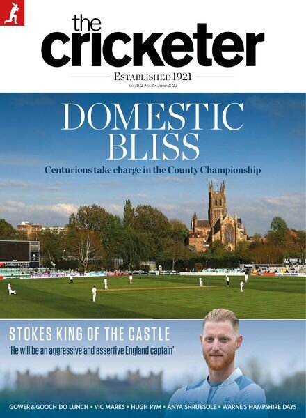 The Cricketer Magazine – June 2022 Cover