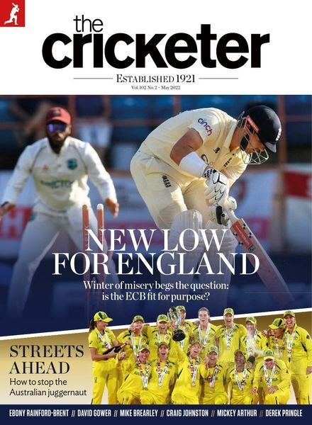 The Cricketer Magazine – May 2022 Cover