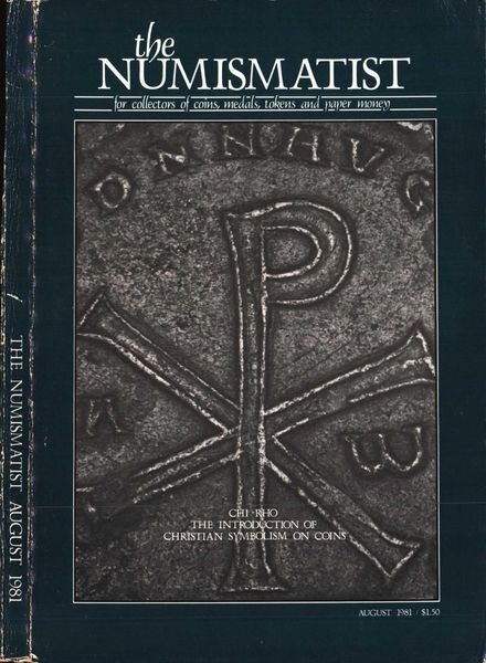 The Numismatist – August 1981 Cover