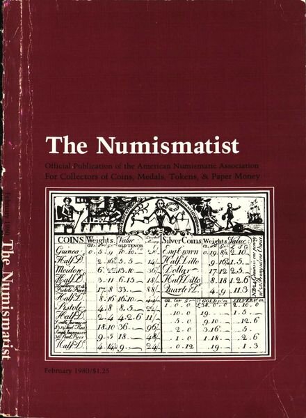 The Numismatist – February 1980 Cover