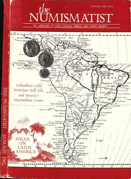 The Numismatist – January 1982 Cover