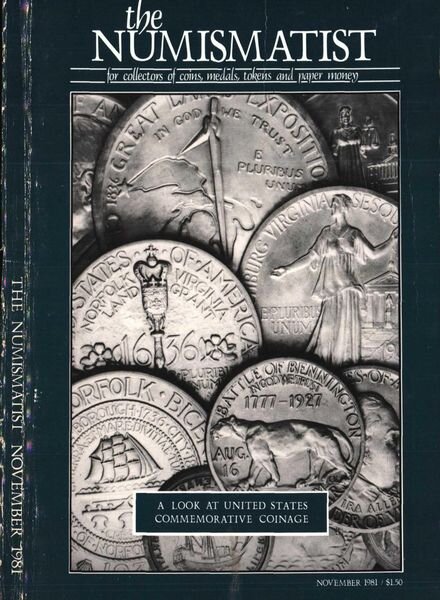 The Numismatist – November 1981 Cover