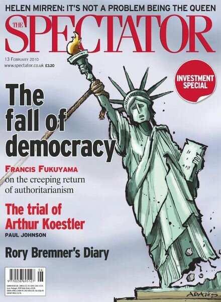 The Spectator – 13 February 2010 Cover