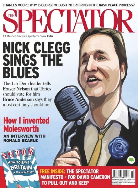 The Spectator – 13 March 2010 Cover