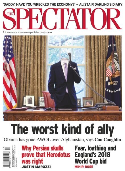 The Spectator – 21 November 2009 Cover