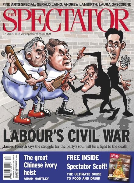 The Spectator – 27 March 2010 Cover