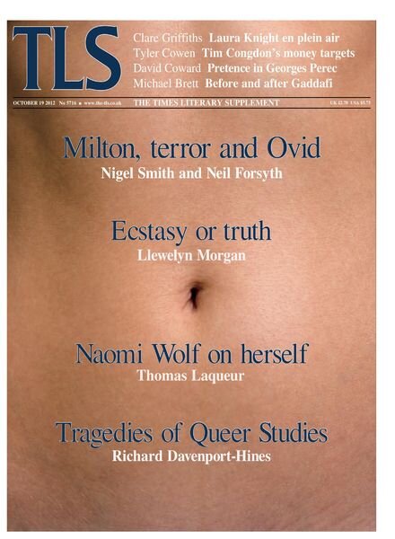 The Times Literary Supplement – 19 October 2012 Cover