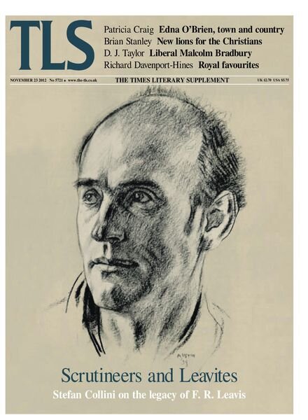 The Times Literary Supplement – 23 November 2012 Cover