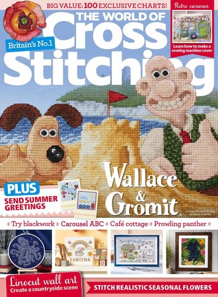 The World of Cross Stitching – July 2022 Cover