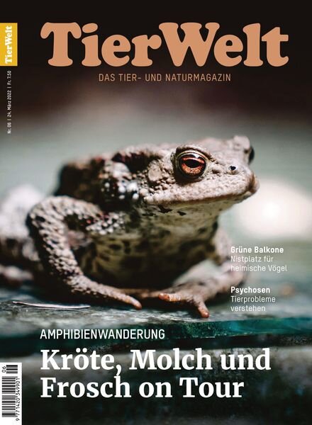 TierWelt – Marz 2022 Cover
