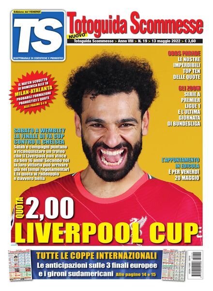 Totoguida Scommesse – 13 Maggio 2022 Cover
