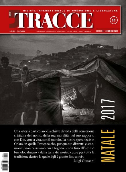 Tracce – Dicembre 2017 Cover