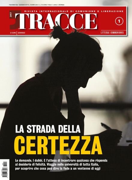 Tracce – Gennaio 2017 Cover