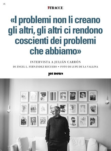 Tracce – Intervista a Julian Carron – Febbraio 2017 Cover