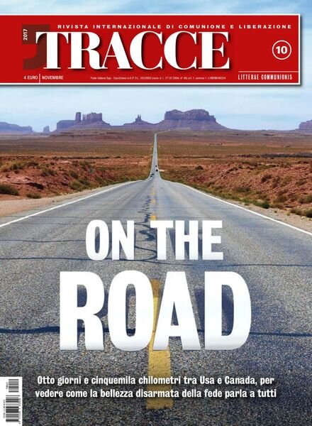 Tracce – Novembre 2017 Cover