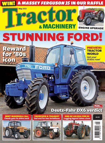 Tractor & Machinery – May 2022 Cover