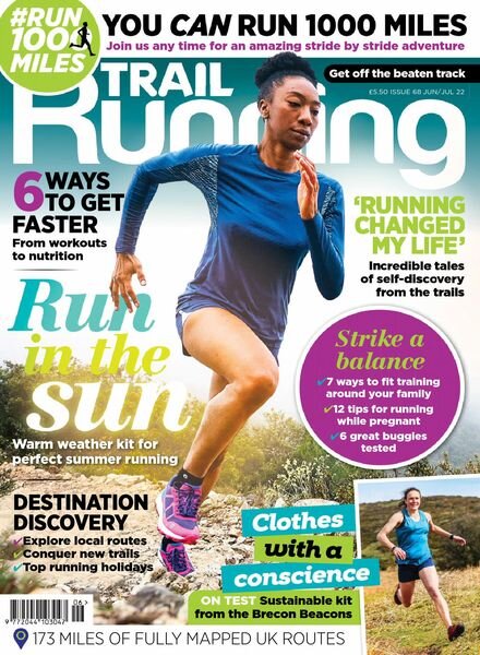 Trail Running – June-July 2022 Cover