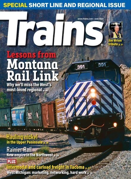 Trains – June 2022 Cover