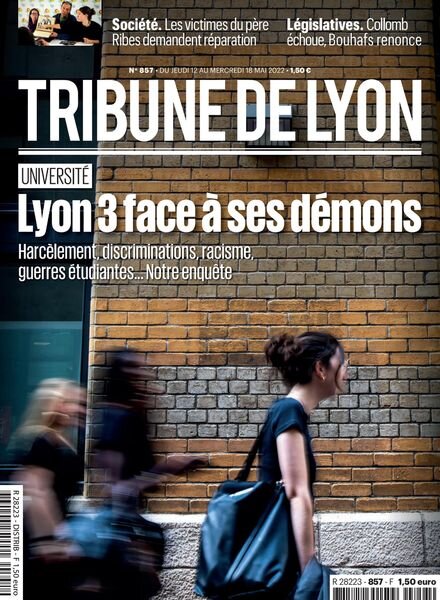 Tribune de Lyon – 12 Mai 2022 Cover
