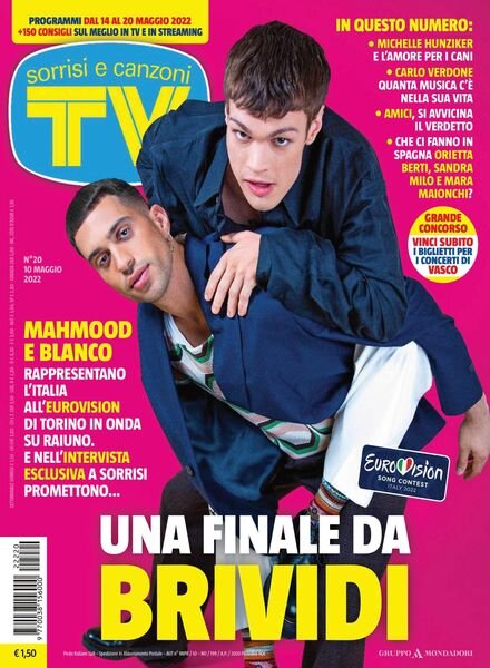 TV Sorrisi e Canzoni – 10 maggio 2022 Cover
