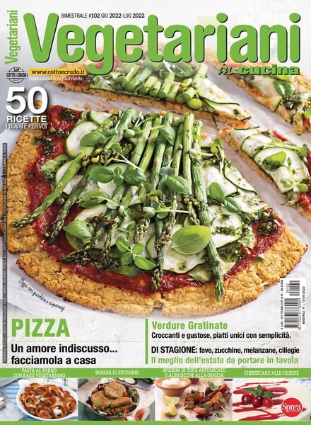 Vegetariani in Cucina – giugno 2022 Cover