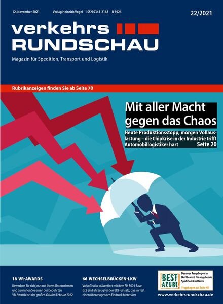 VerkehrsRundschau – 08 November 2021 Cover