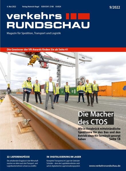 VerkehrsRundschau – 29 April 2022 Cover