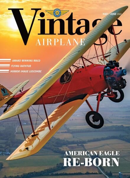 Vintage Airplane – May-June 2022 Cover