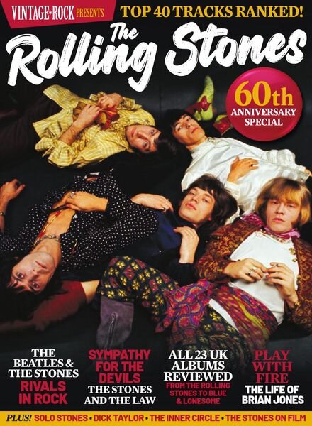 Vintage Rock Presents – The Rolling Stones 60th Anniversary Special – May 2022 Cover