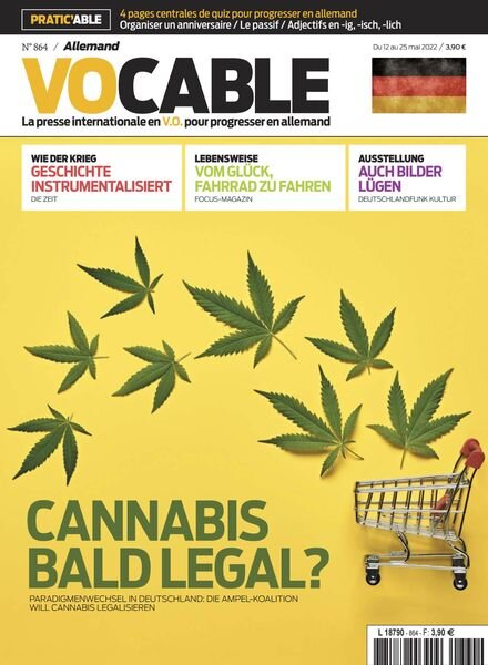 Vocable Allemand – 12 Mai 2022 Cover